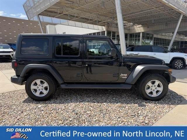 Used 2020 Black Clear Coat Jeep Sport image 3
