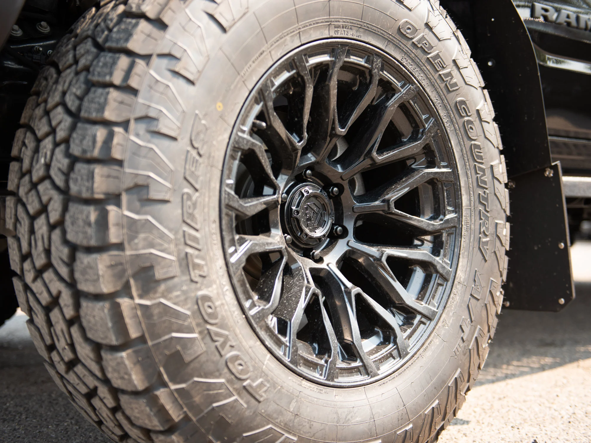 Used 2026 Black RAM RHO* Crew Cab 4x4, EIBACH LIFT, 37 INCH TOYOS, FUEL WHEELS image 3