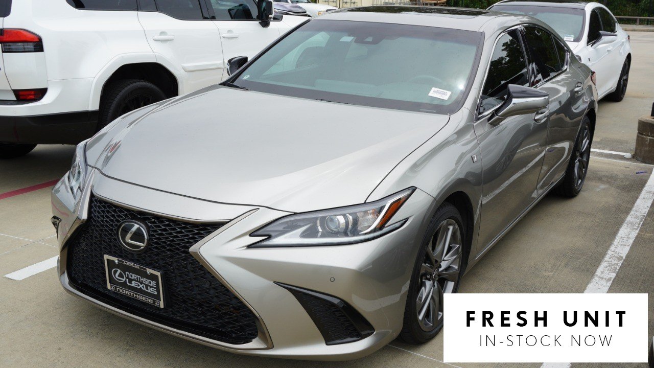 Used 2020 Silver Lexus ES 350 F SPORT image 1