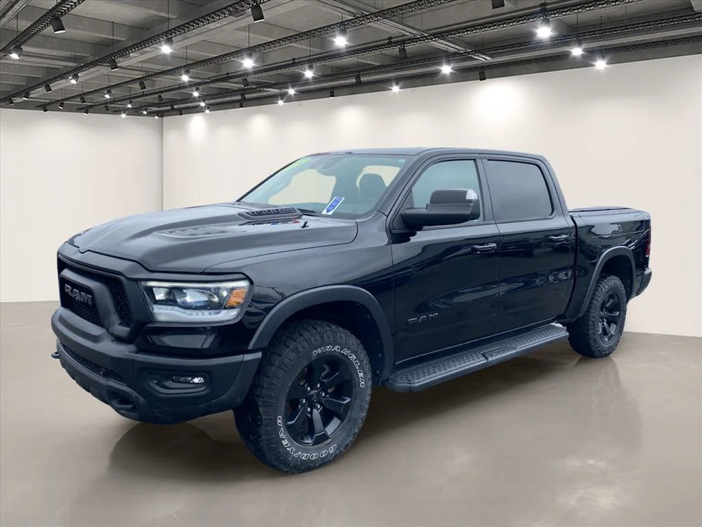 Used 2023 Diamond Black Crystal Pearlcoat Ram Rebel image 3