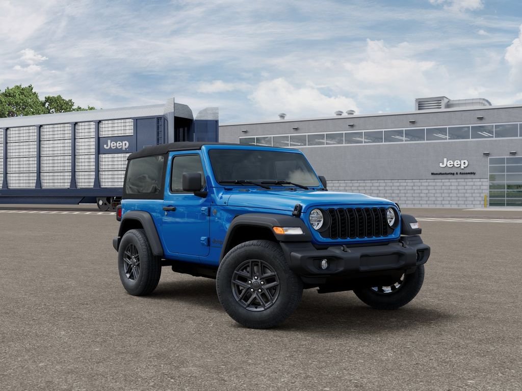 New 2026 Hydro Blue Pearl-Coat Exterior Paint Jeep Sport S image 5