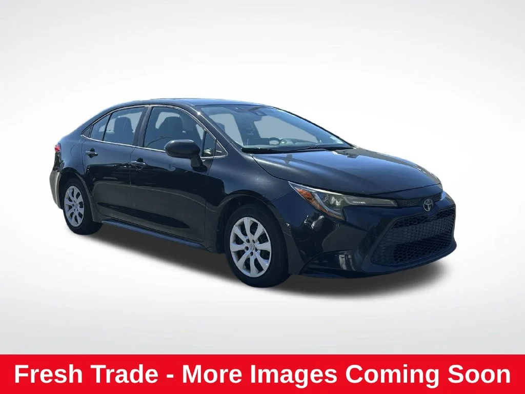 Used 2020 Black Toyota LE image 1