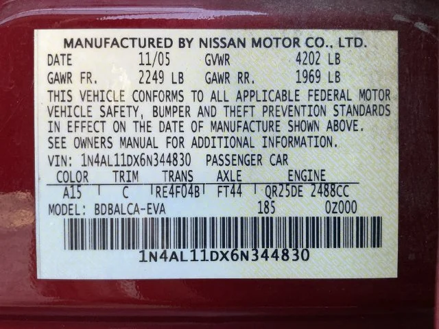 Used 2006  Nissan 2.5 S image 23