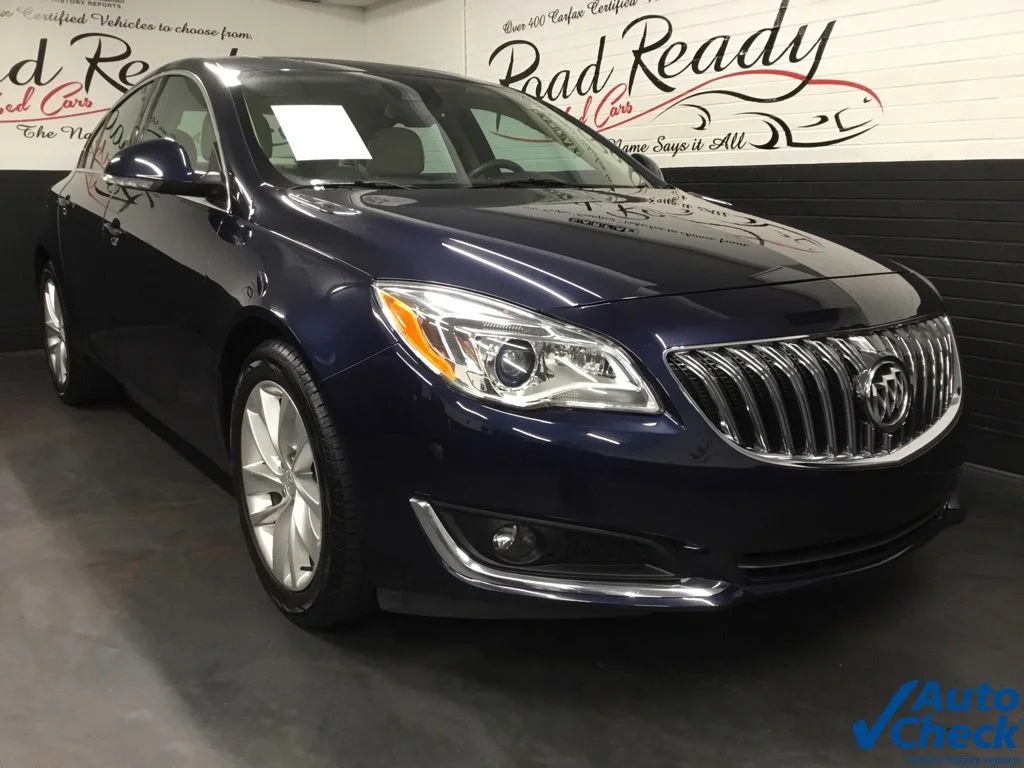 Used 2017 Blue Buick Premium II image 3