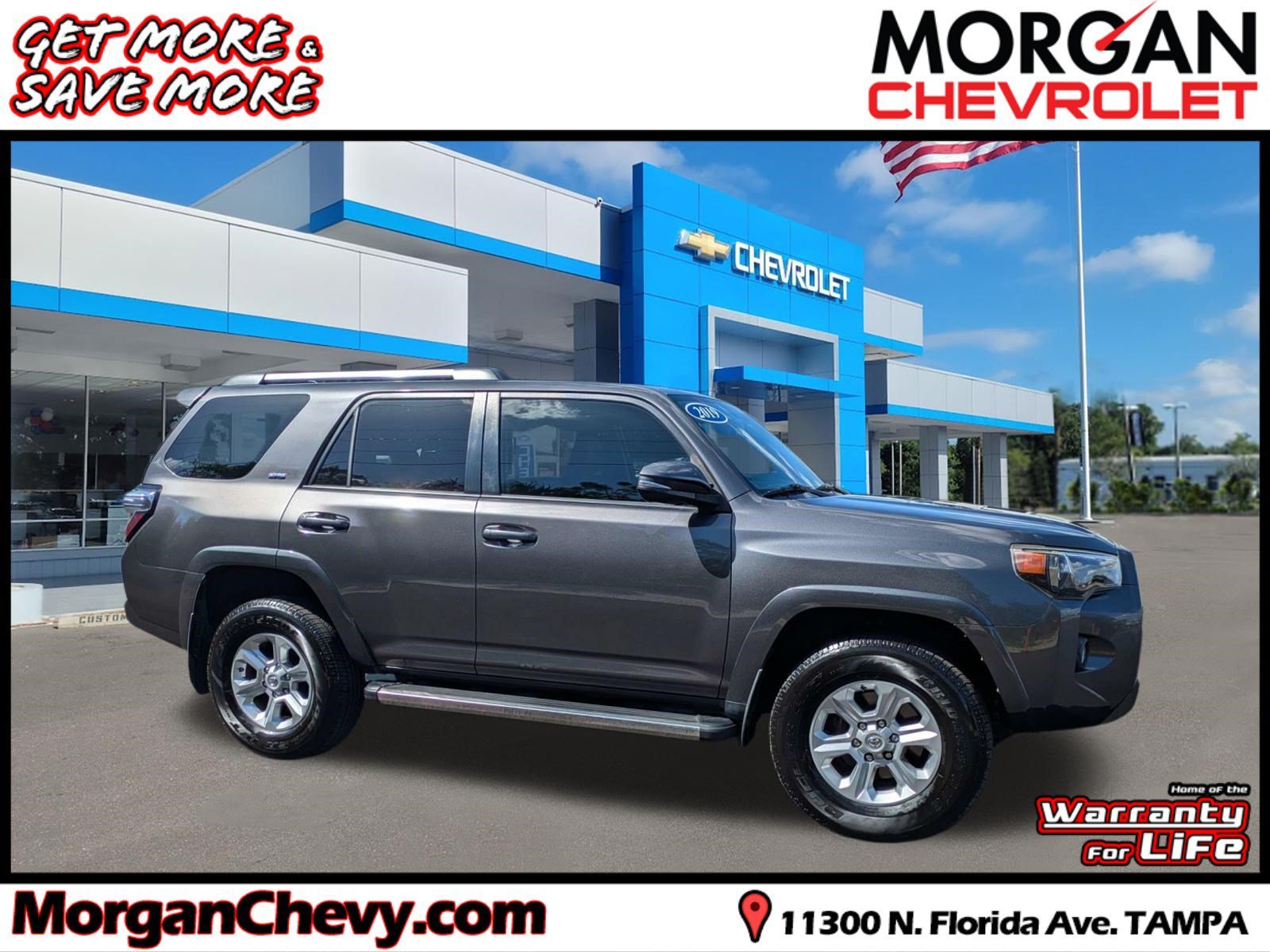 Used 2019 Magnetic Gray Metallic Toyota SR5 image 1