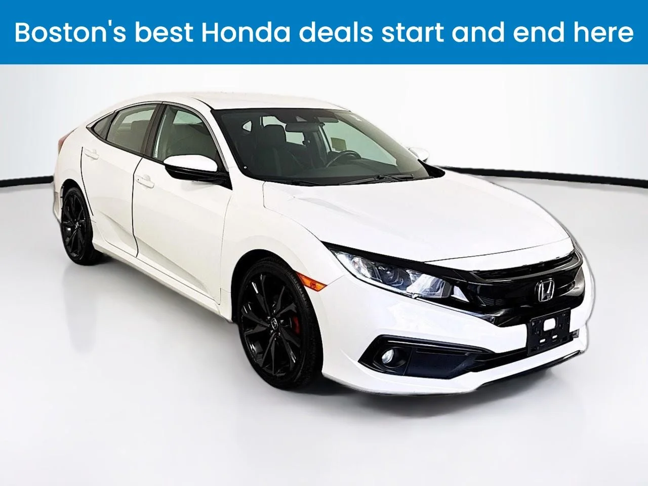 Used 2020 White Honda Sport image 1