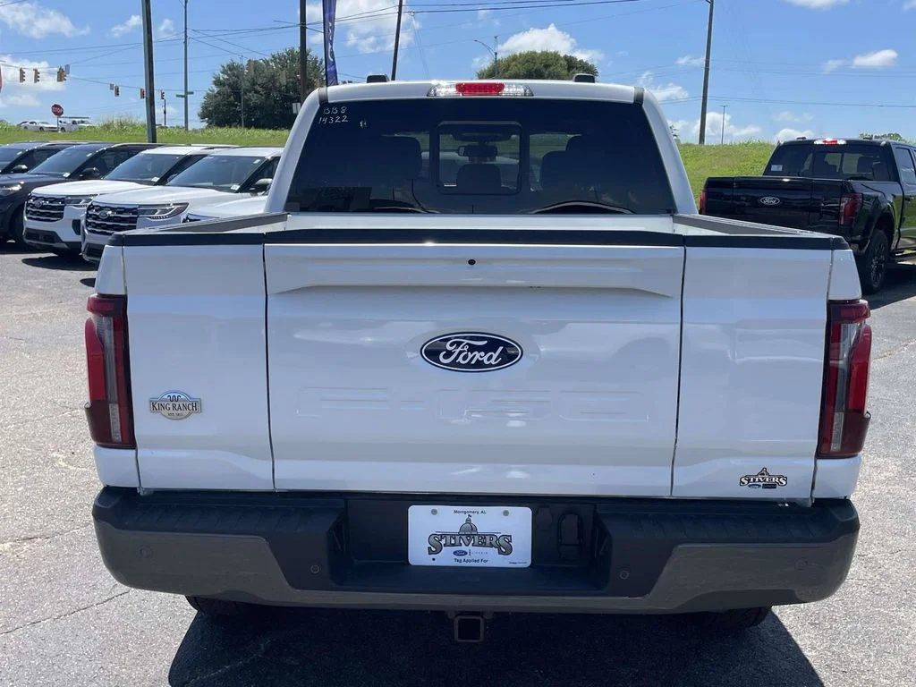 New 2026 Star White Metallic Tri-Coat Ford King Ranch image 4