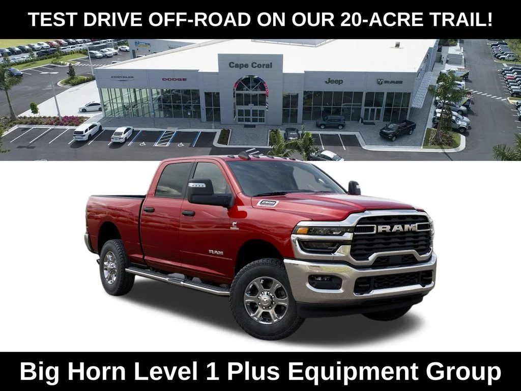 New 2026 Molten Red Pearl-Coat Exterior Paint RAM Big Horn image 5