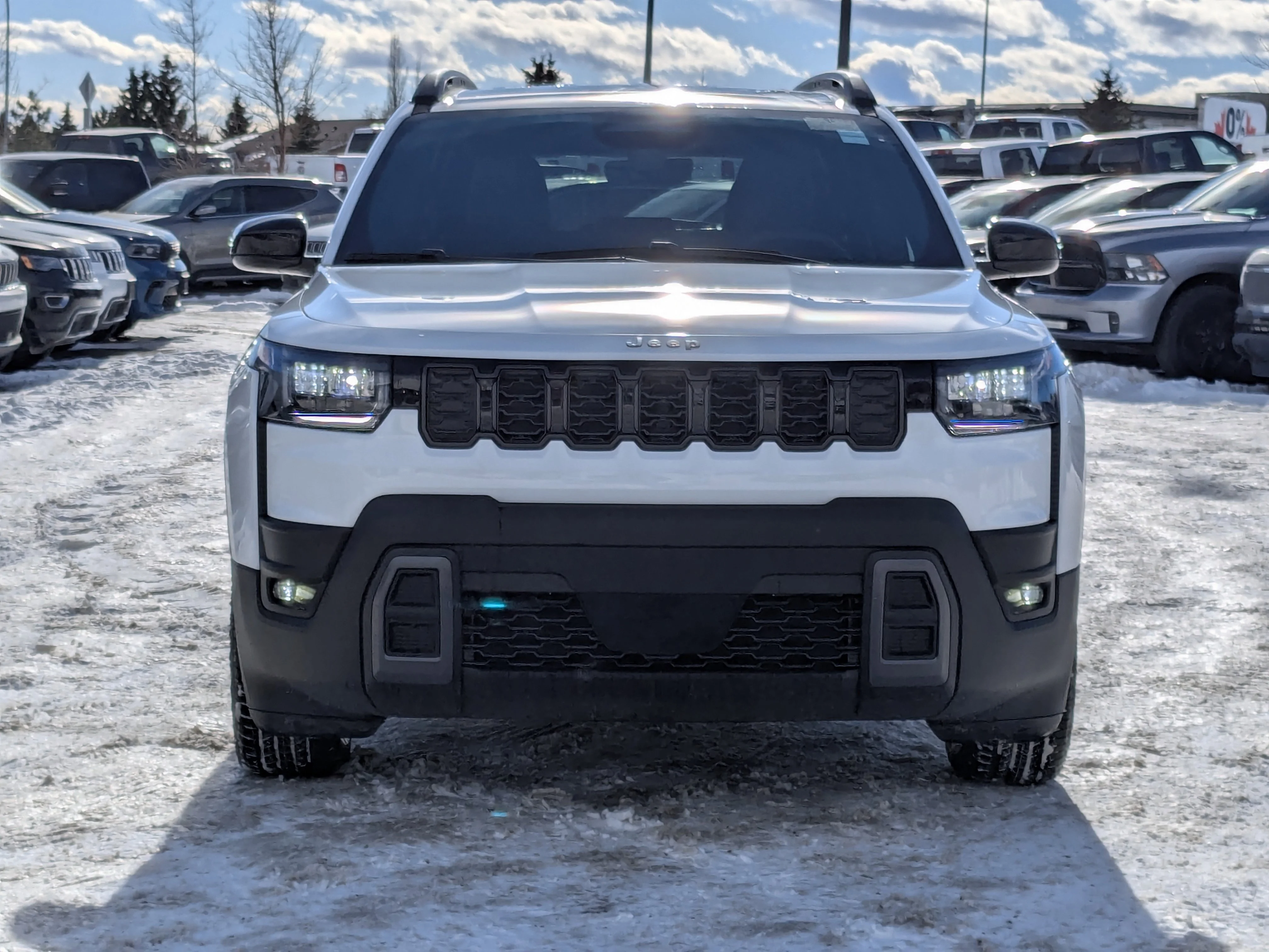 New 2026 White Jeep Laredo - - Customer Preferred Pkg 23F - Compact Spare Tire & More image 3