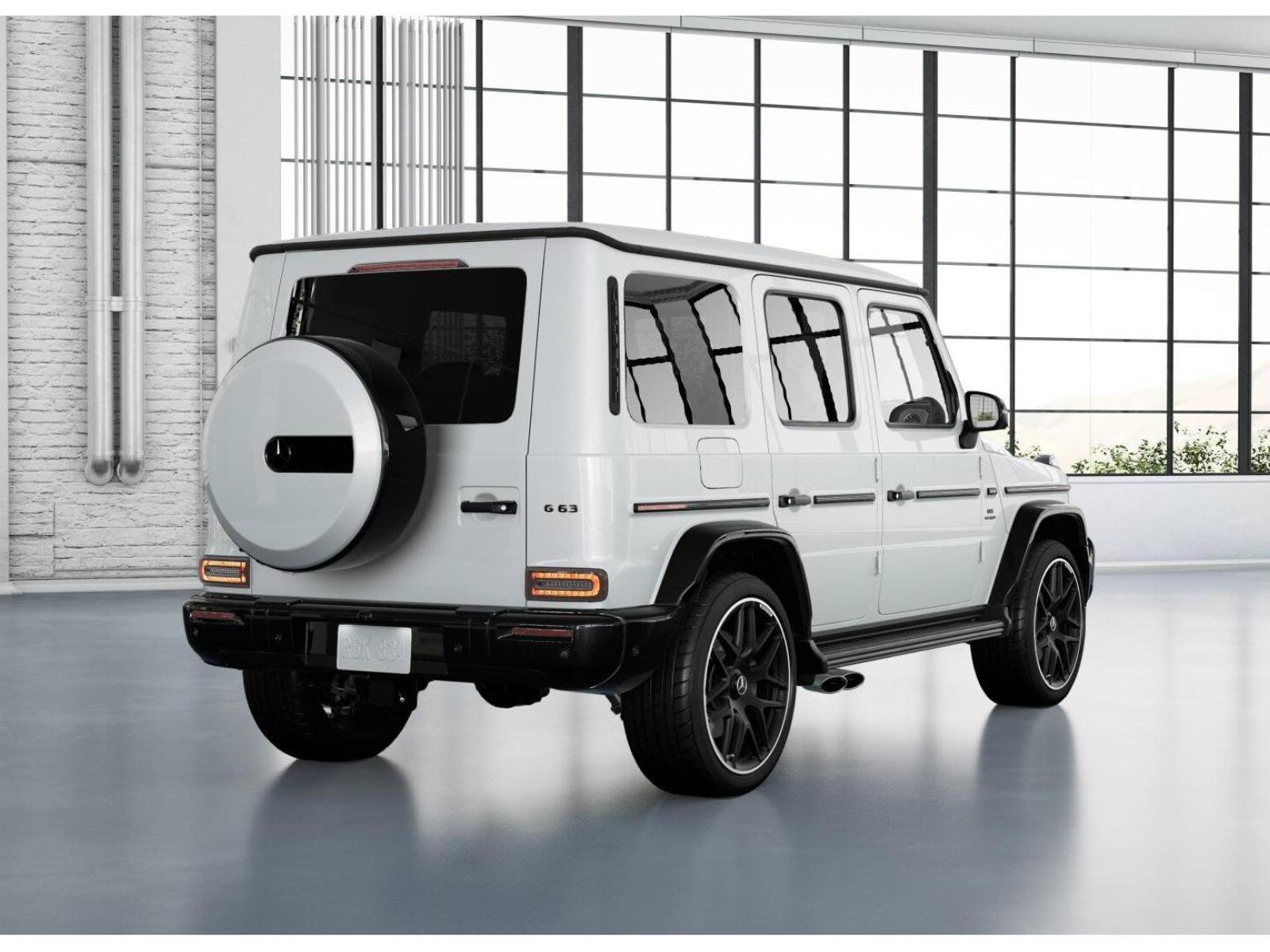 New 2026 MANUFAKTUR Moonlight White Metallic Mercedes-Benz AMG® G 63 SUV image 37