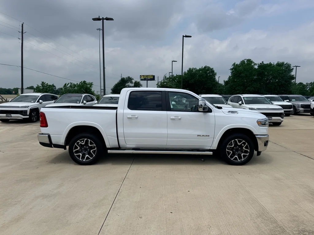 Used 2025 Bright White Clearcoat Ram Laramie image 8