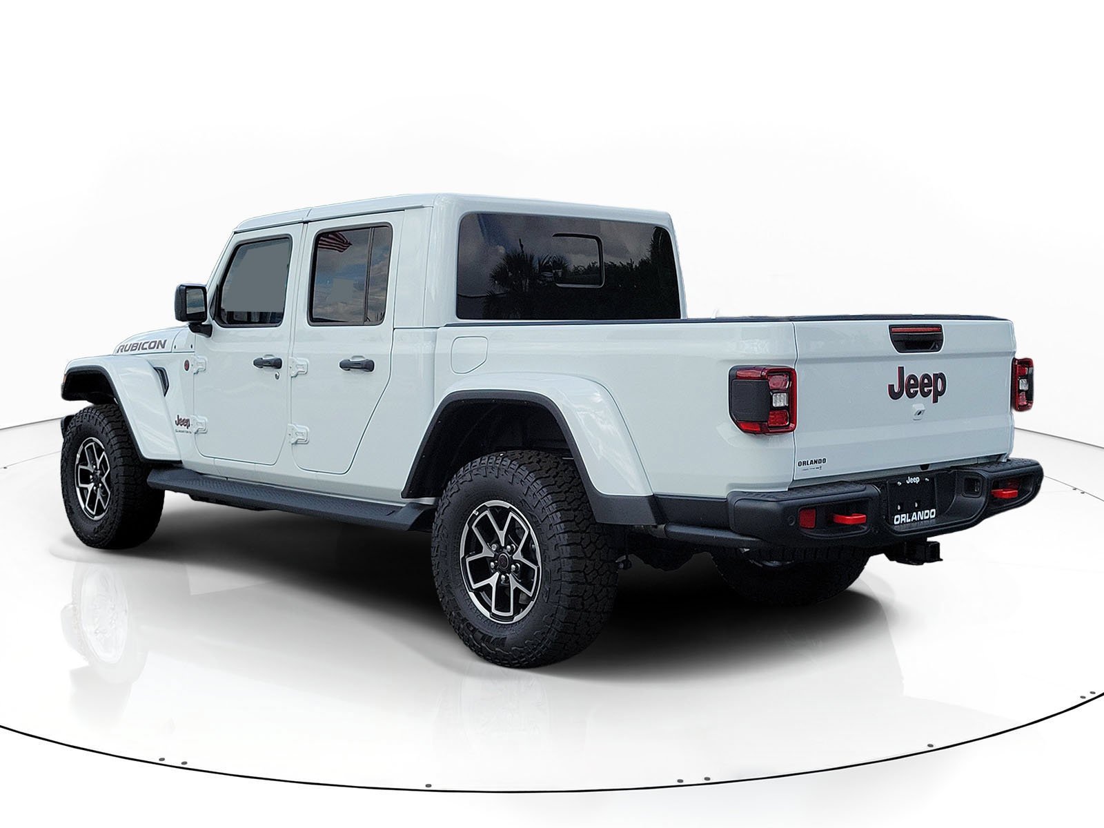 New 2026 Bright White Clear-Coat Exterior Paint Jeep Rubicon image 2