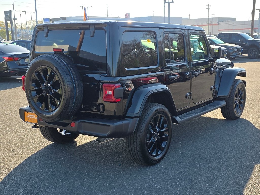 Used 2025 Black Clear Coat Jeep Sahara 4xe image 16