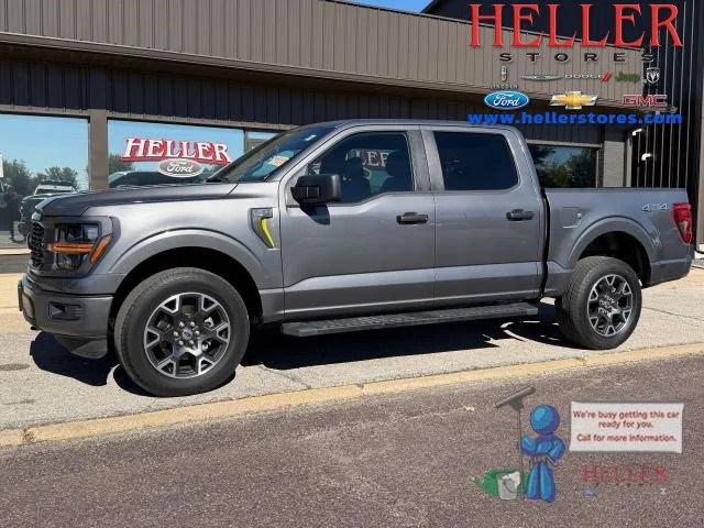 Used 2024 Gray Metallic Ford STX image 1