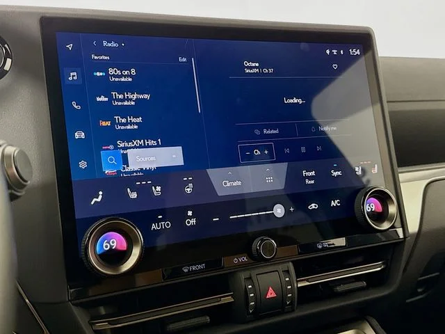 Used 2025 Black Lexus 550 Luxury+ image 15