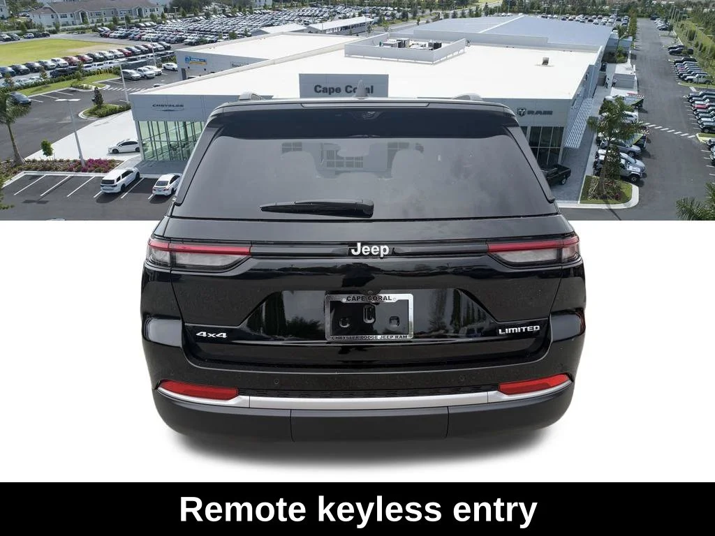 New 2026 Diamond Black Crystal Pearl-Coat Exterior Paint Jeep Limited image 8