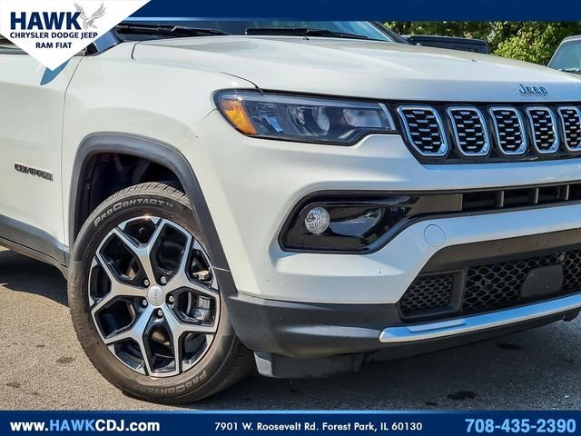Used 2024 White Jeep Limited image 3