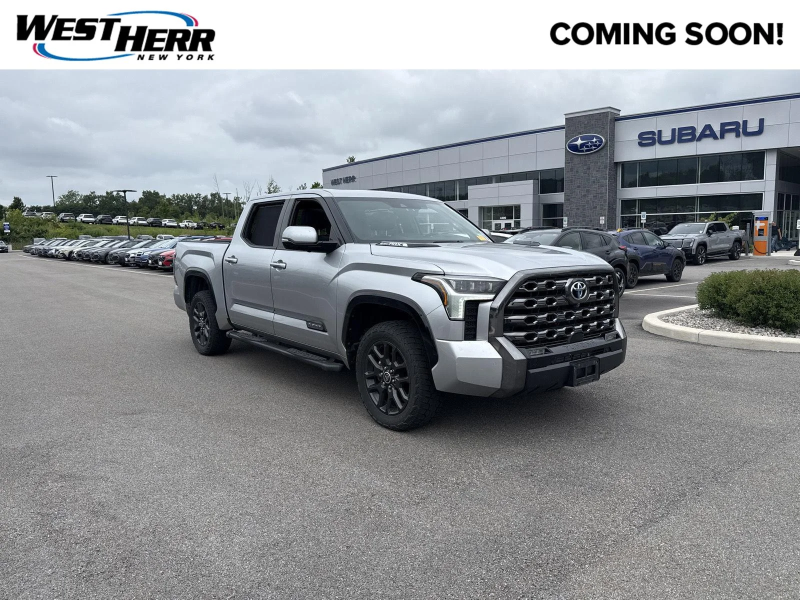 Used 2023 Celestial Silver Metallic Toyota Platinum HV image 1