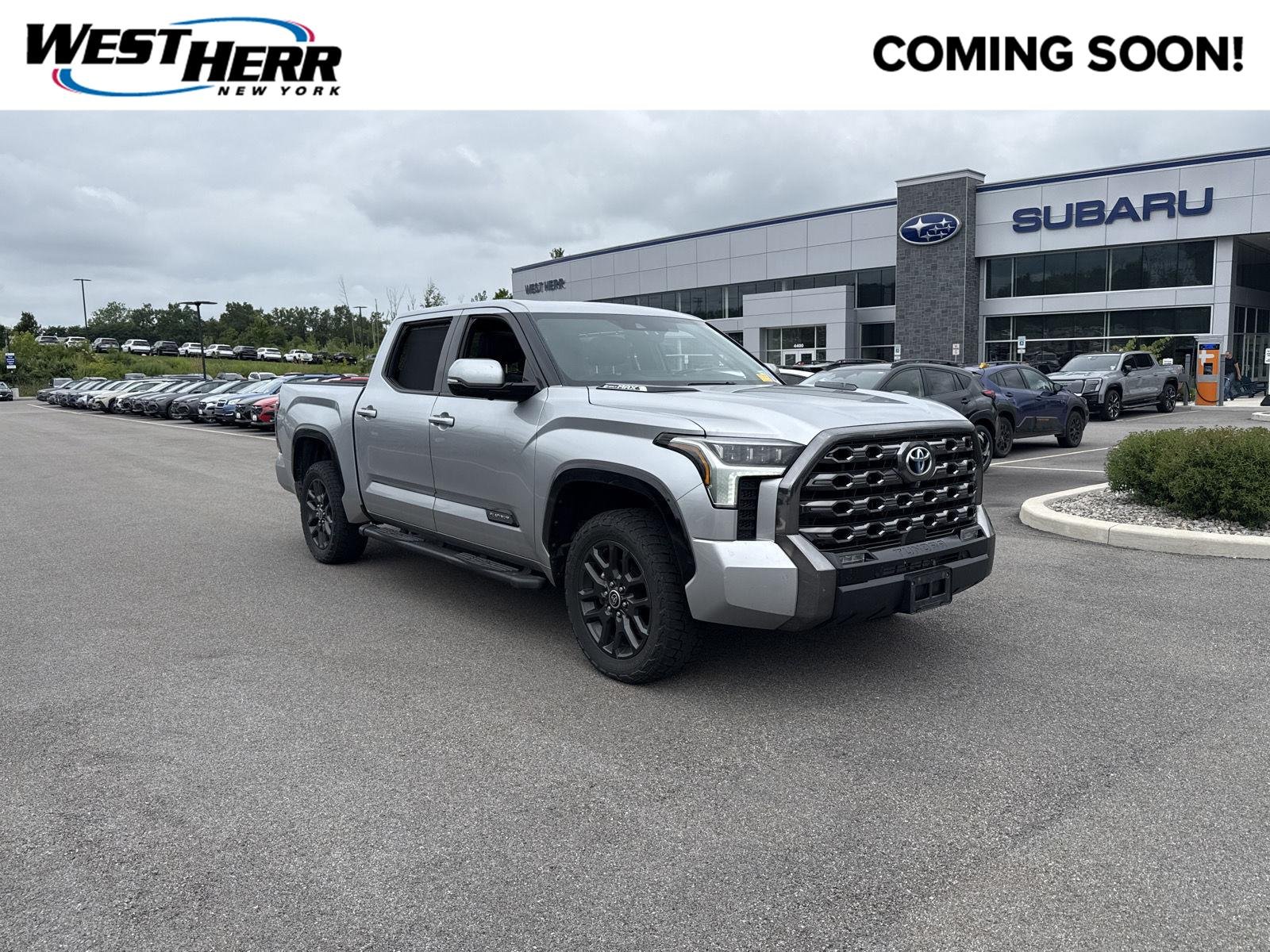 Used 2023 Celestial Silver Metallic Toyota Platinum HV image 1