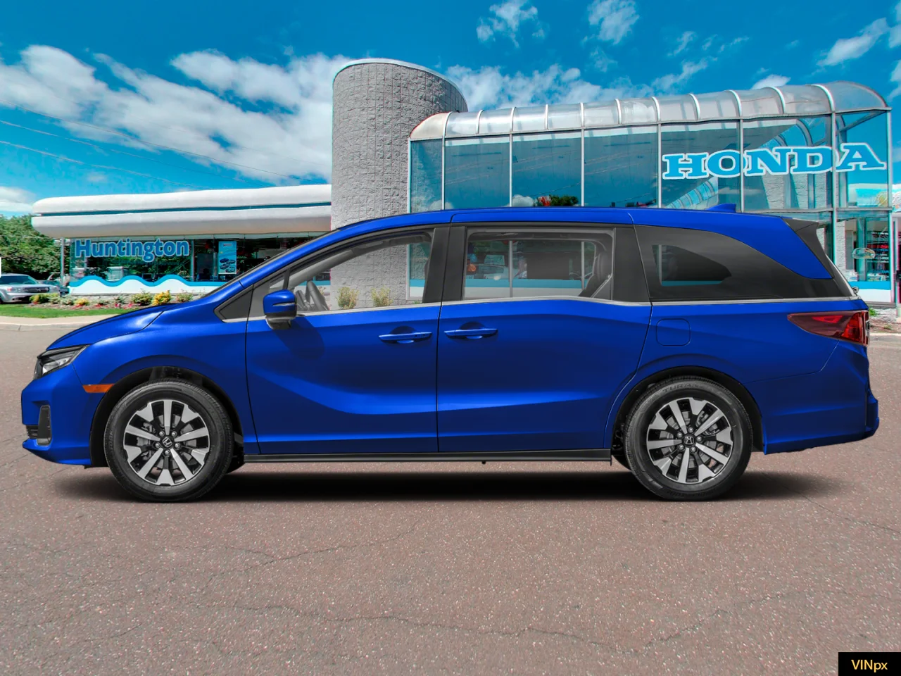 New 2026 Smoke Blue Pearl Honda EX-L image 3