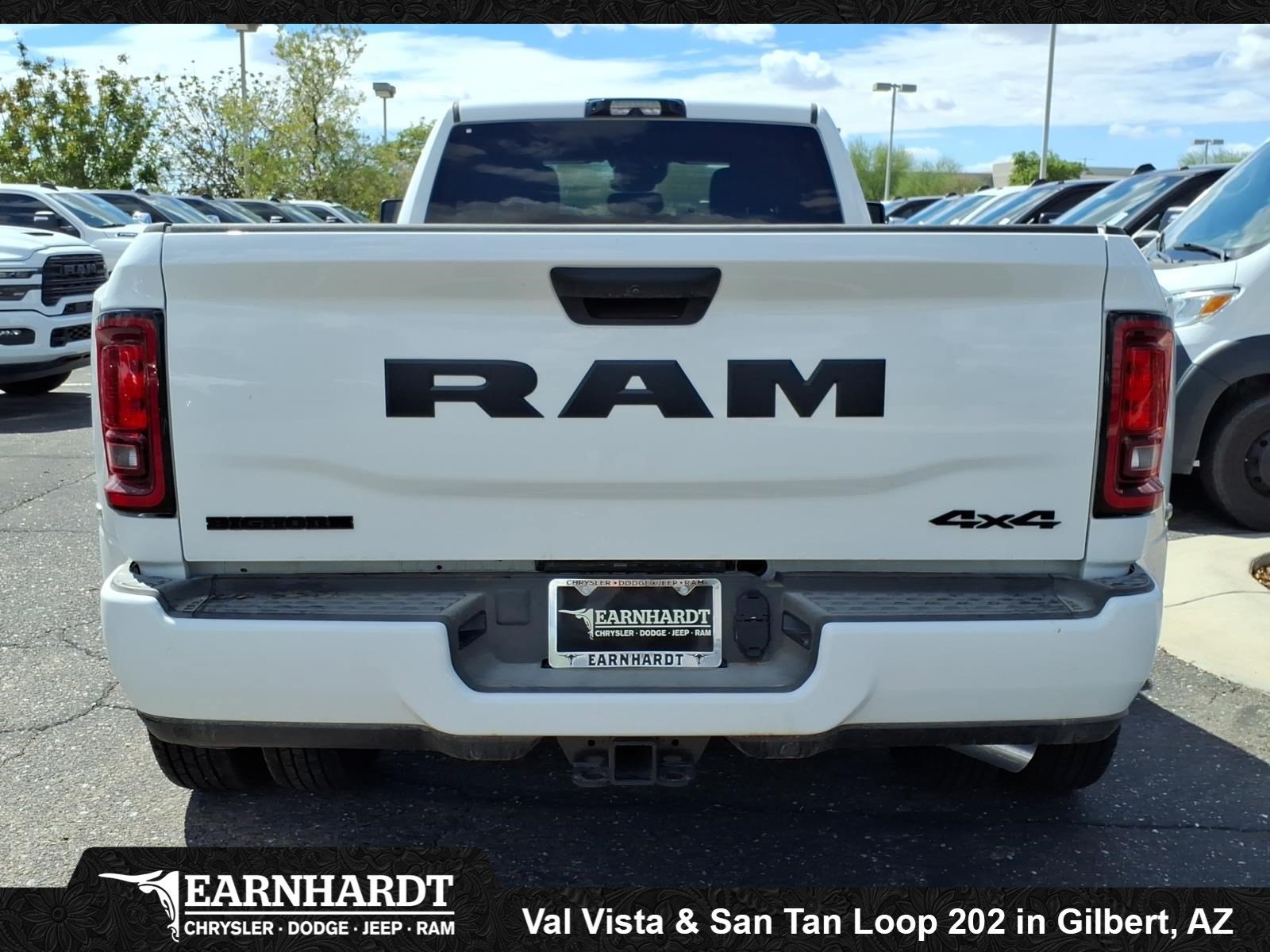 New 2026 Bright White Clear-Coat Exterior Paint RAM Big Horn image 4