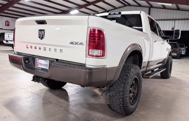 Used 2018 White Ram Laramie Longhorn image 6