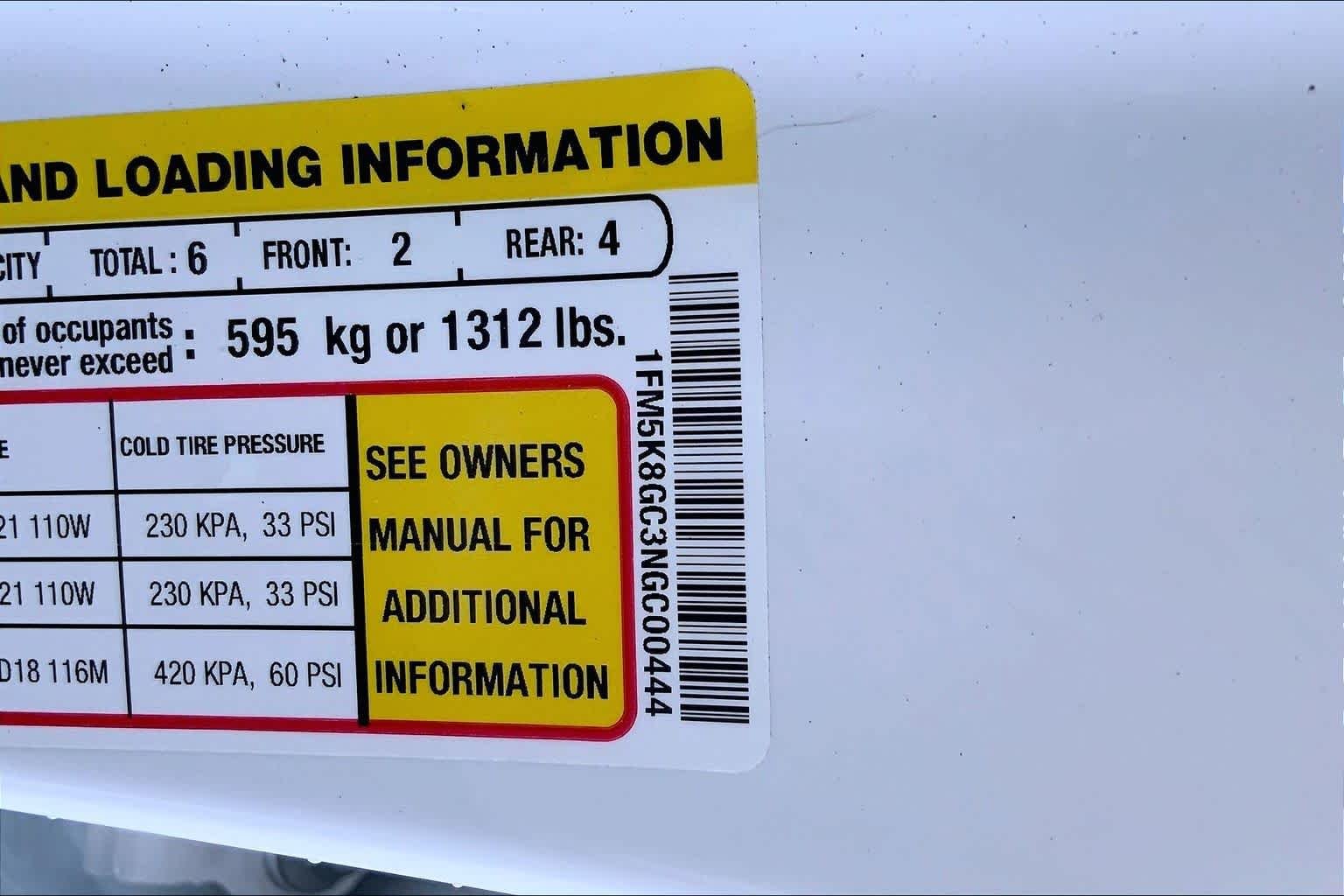 Used 2022 Star White Metallic Tri-Coat Ford ST image 31