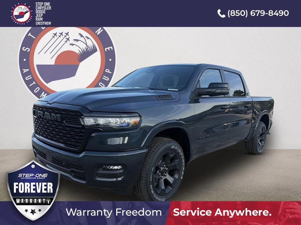 New 2026 Forged Blue Metallic Exterior Paint RAM Big Horn/Lone Star image 1
