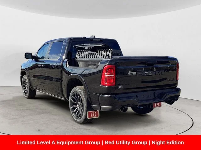 New 2026 Diamond Black Ram LIMITED CREW CAB 4X4 5