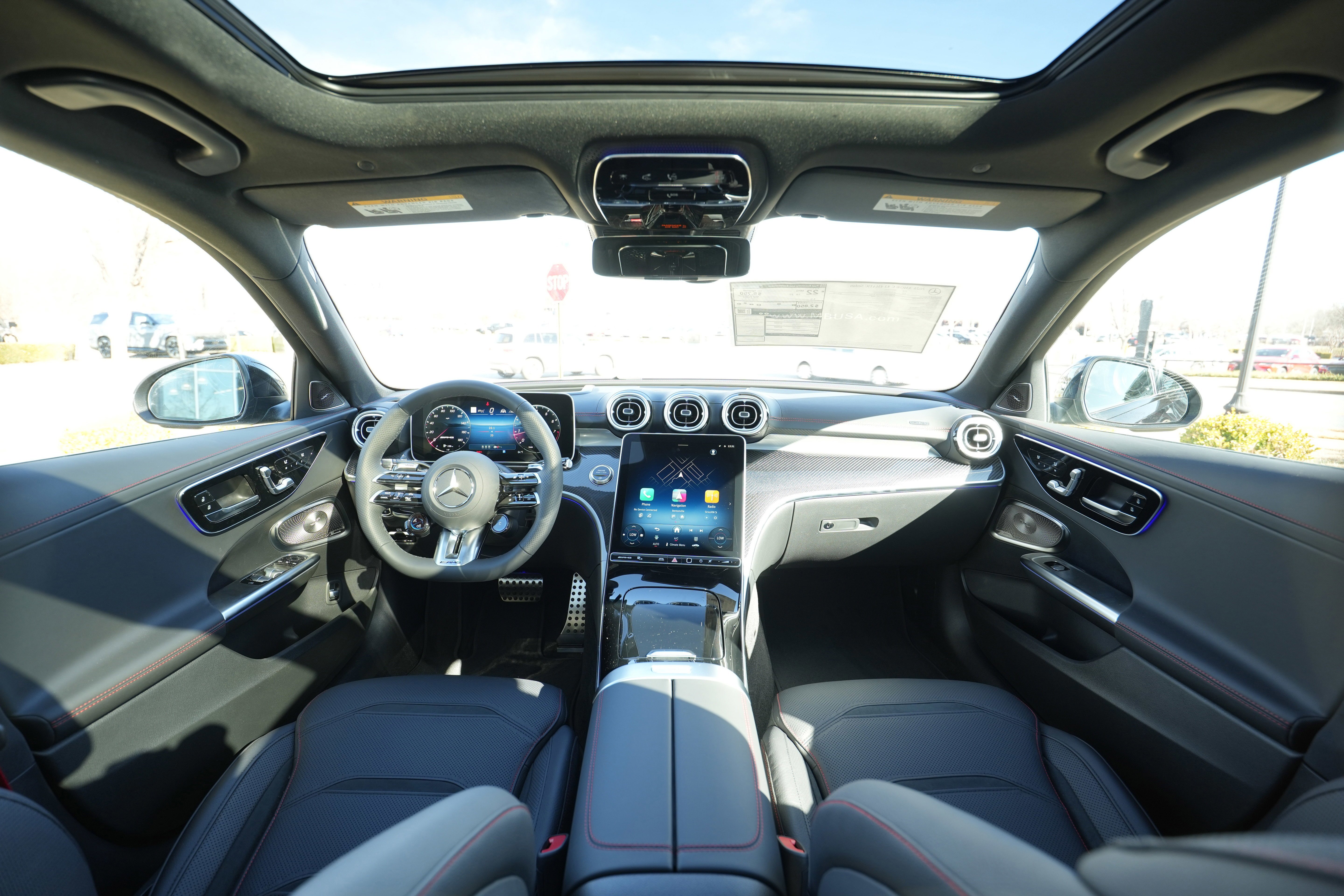 New 2026 Obsidian Black Metallic Mercedes-Benz AMG® C 43 image 26