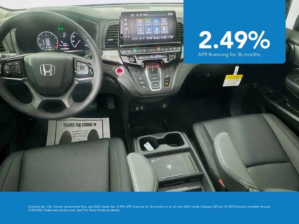 New 2027 Platinum White Pearl Honda EX-L image 30
