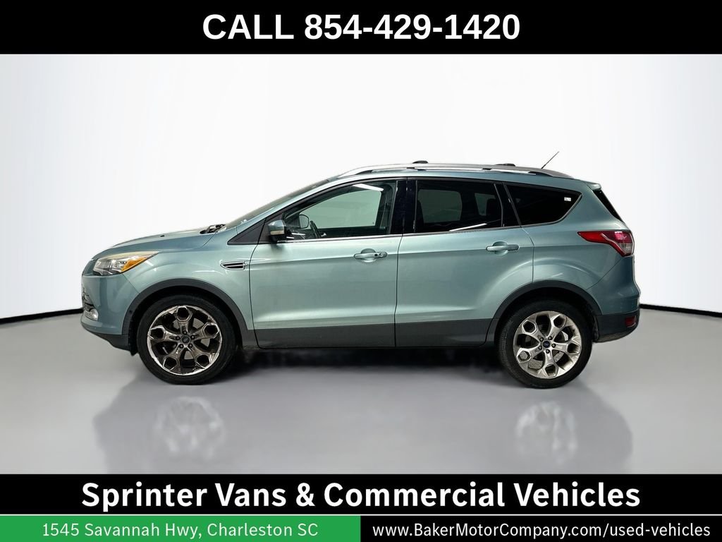 Used 2013 Blue Ford Titanium image 2