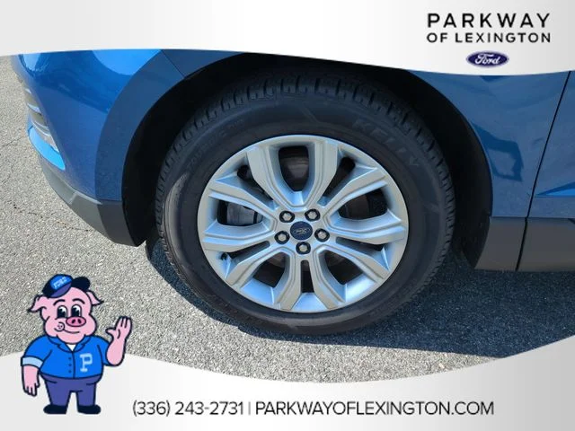 Used 2022 Blue Ford Titanium image 10
