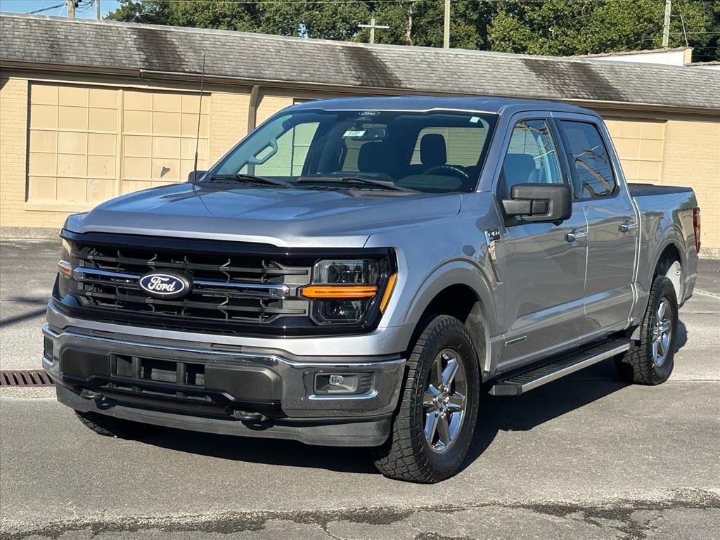 Used 2024 Iconic Silver Ford XLT image 1