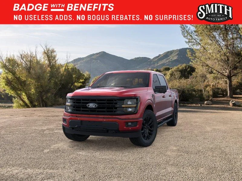 New 2026 Ruby Red Metallic Tinted Clearcoat Ford XLT image 3