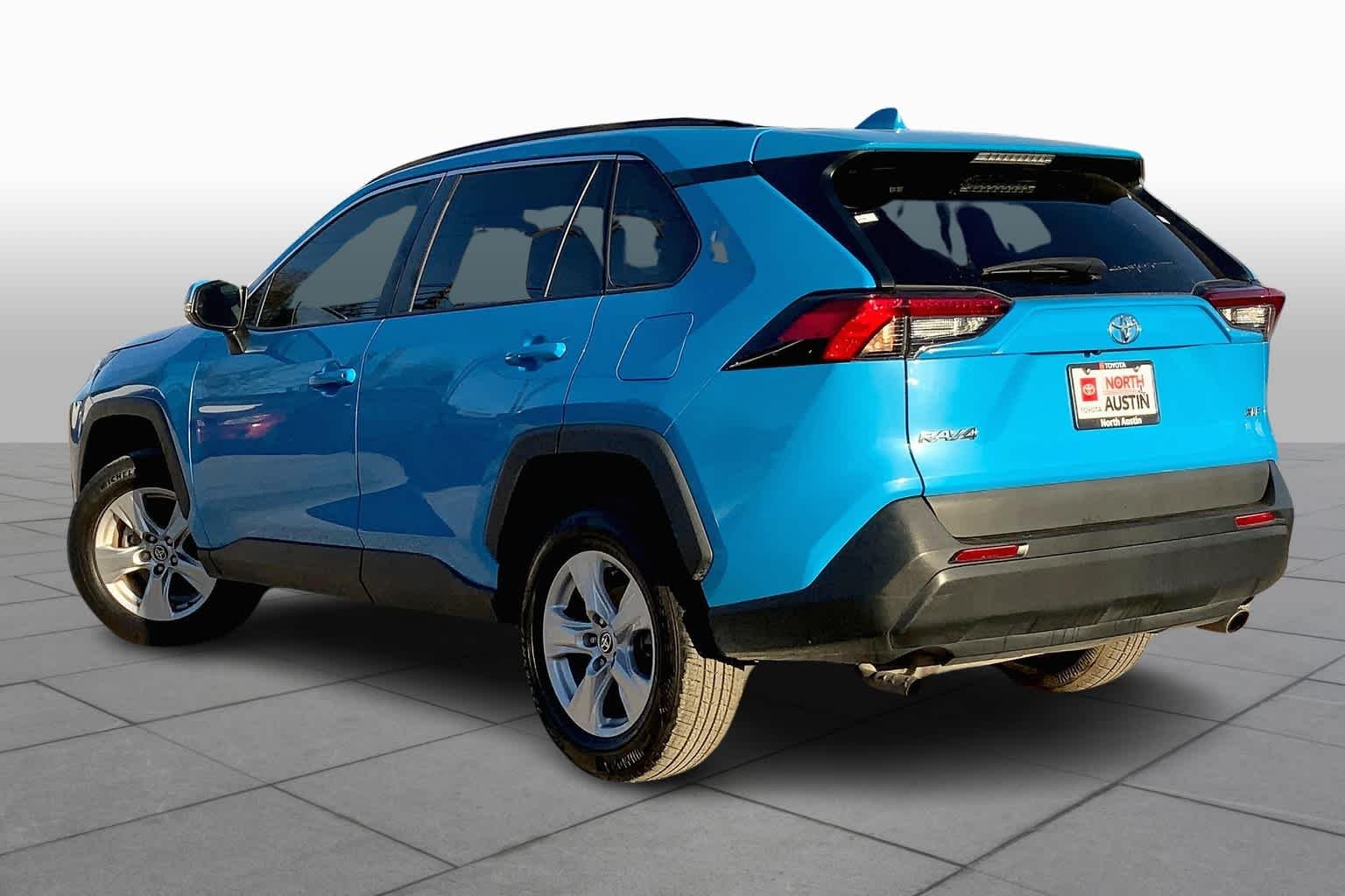 Used 2021 Blue Flame Toyota XLE image 12