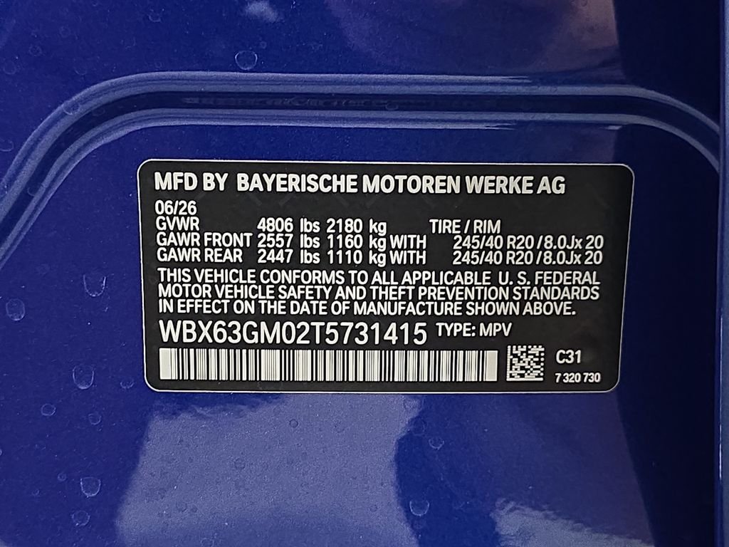 New 2026 Portimao Blue Metallic BMW xDrive28i image 23
