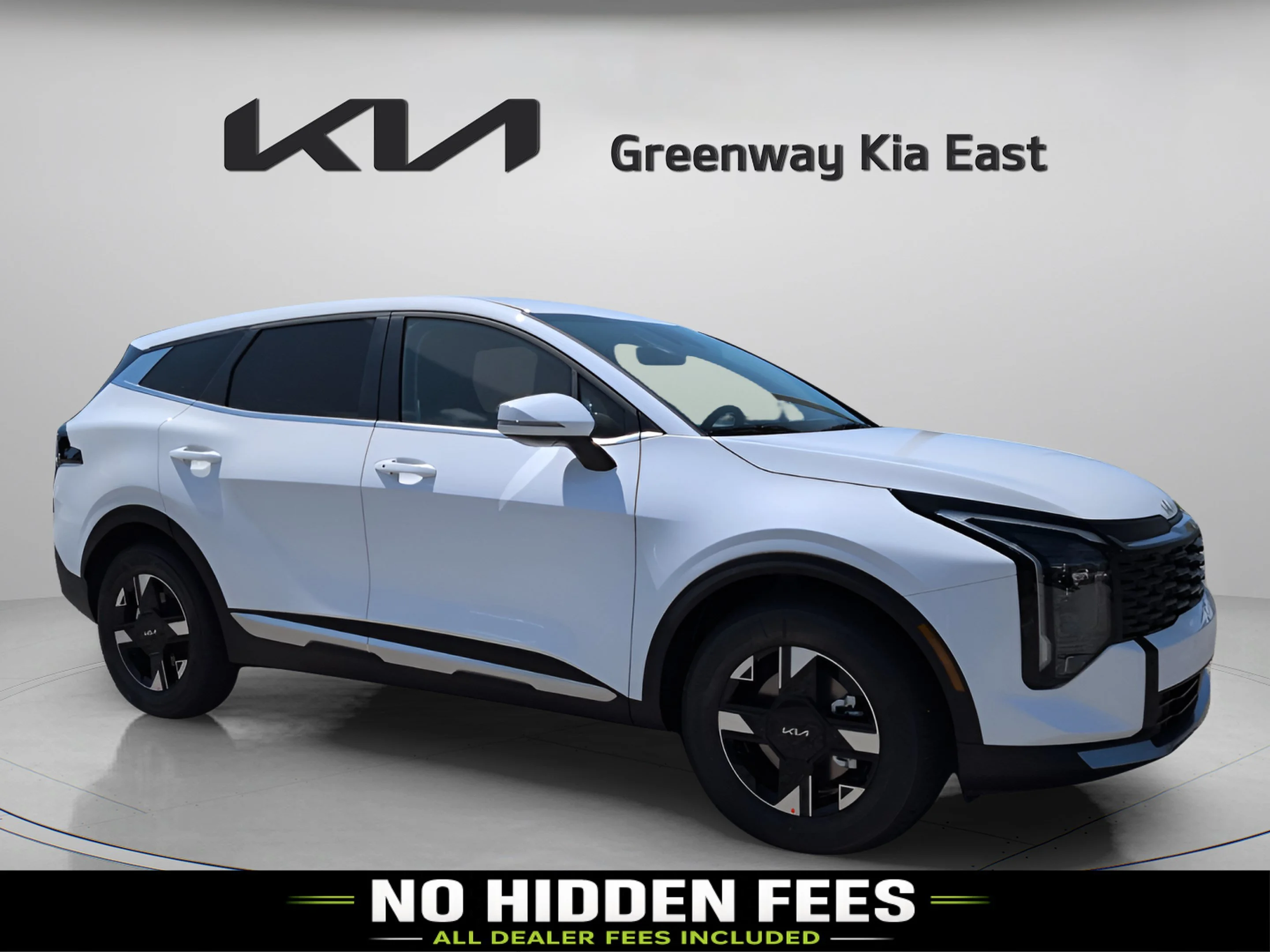 New 2026 Glacial White Pearl Kia LX image 1