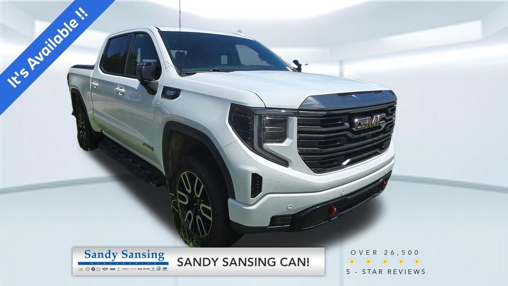 Used 2023 White GMC AT4 image 1