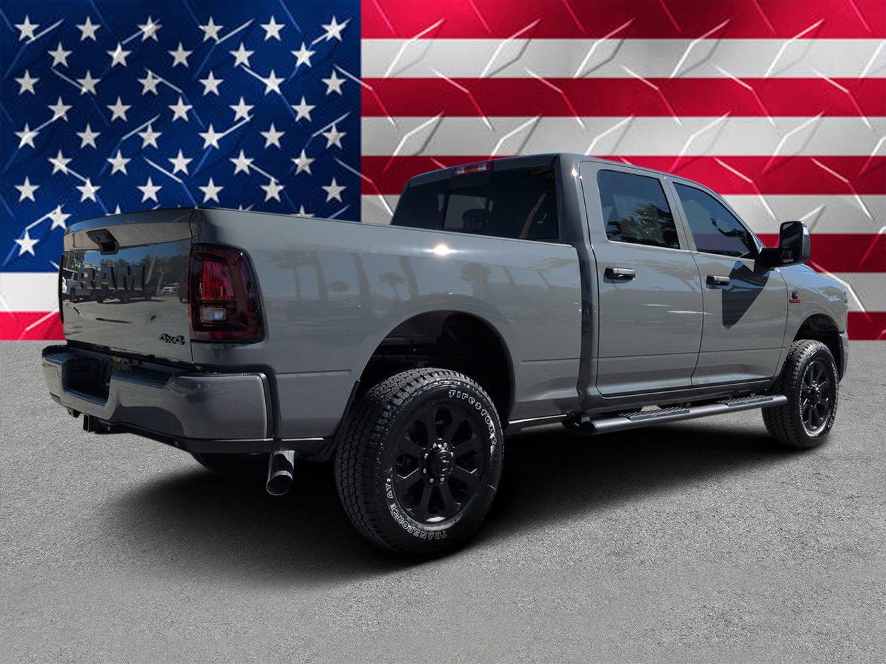New 2026 Ceramic Gray Clearcoat RAM Black Express image 3