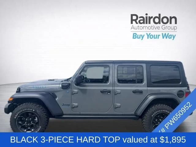 Used 2023 Sting-Gray Clearcoat Jeep Willys 4xe image 2
