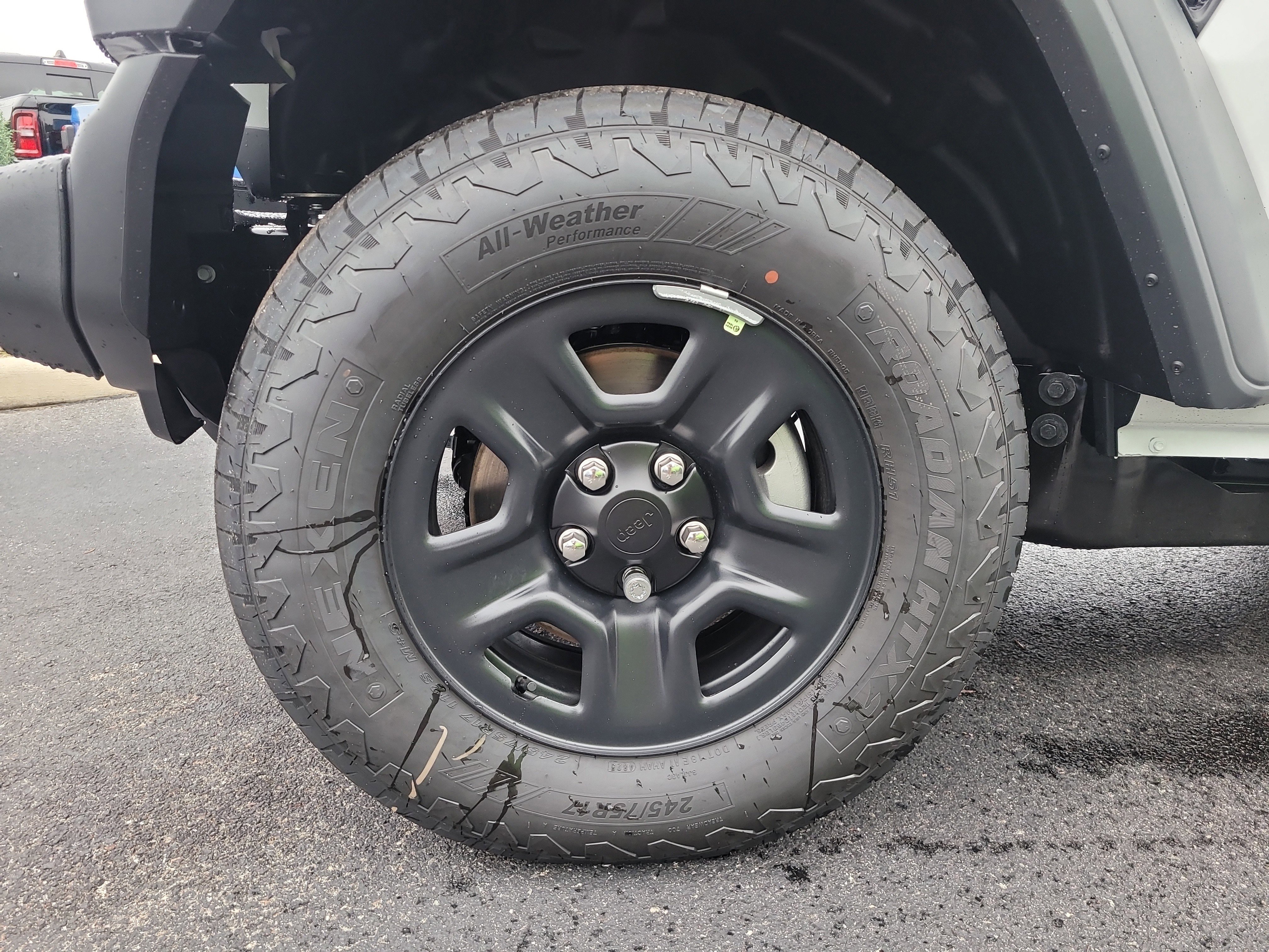 New 2026 Bright White Clear-Coat Exterior Paint Jeep Sport image 10