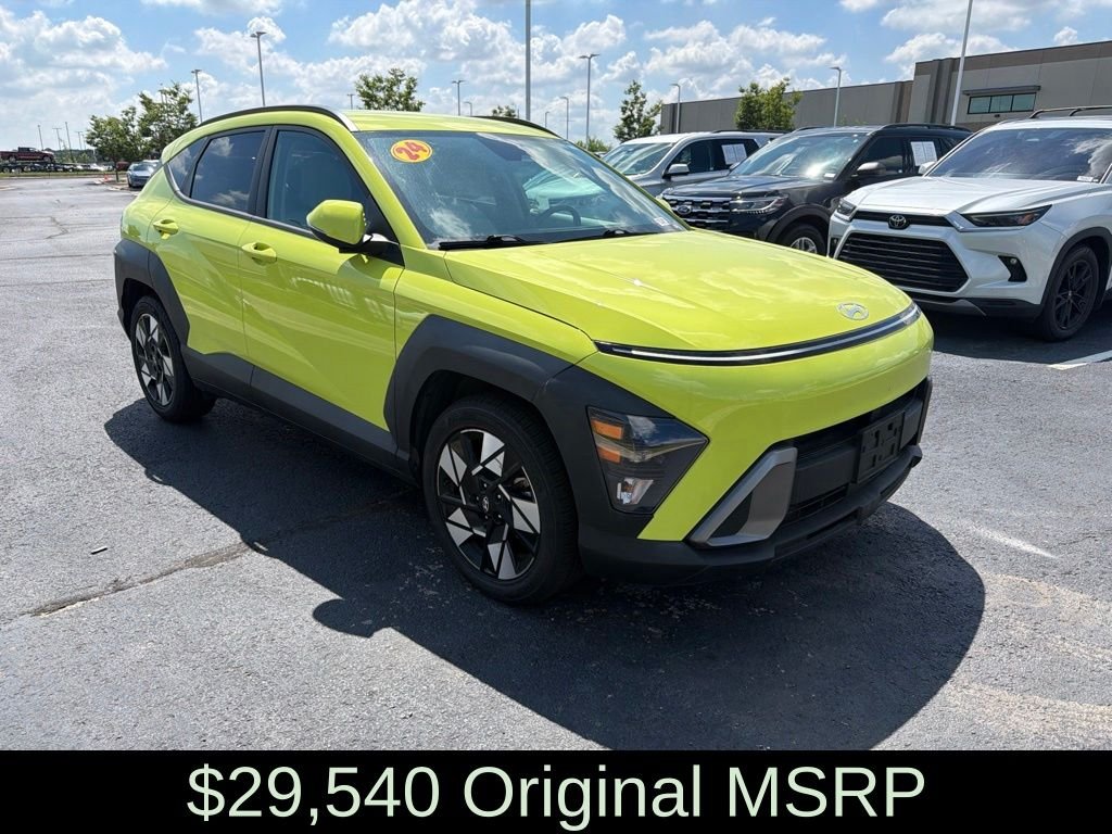 Used 2024 Yellow Hyundai SEL image 1