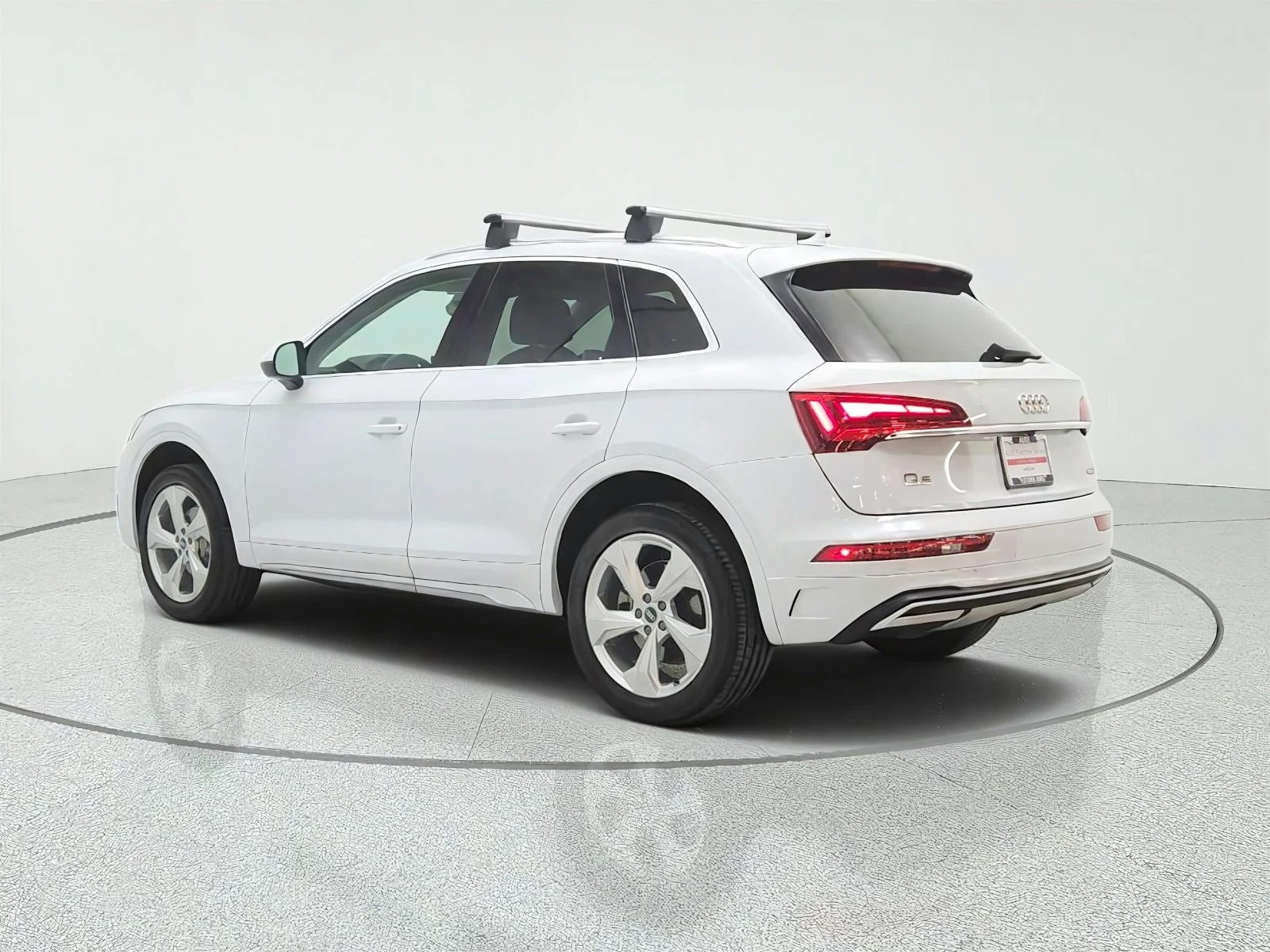 Used 2021 Glacier White Metallic Audi Premium Plus 45 TFSI quattro image 7