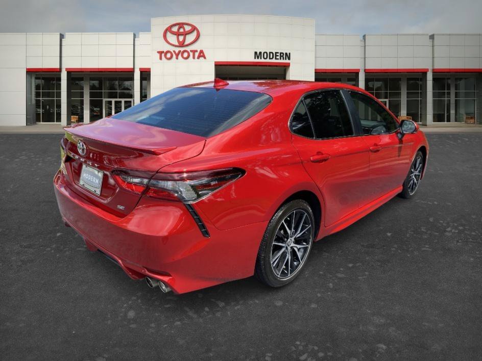 Certified Used 2024 Supersonic Red Toyota SE image 5