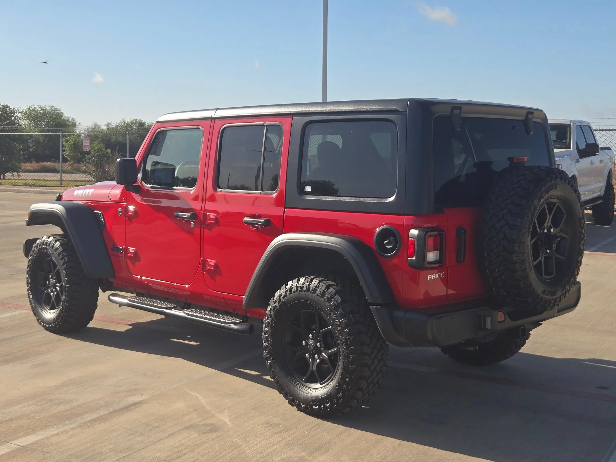 Used 2025 Red Jeep Willys image 3