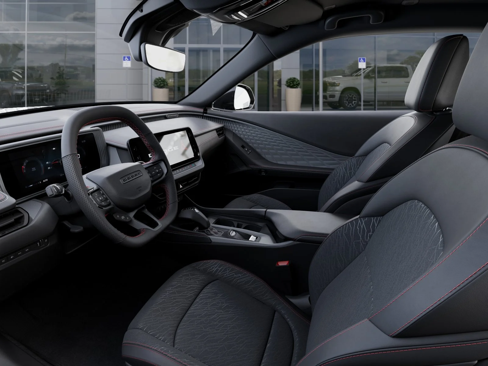 New 2026 Diamond Black Crystal Pearlcoat Dodge Scat Pack image 47
