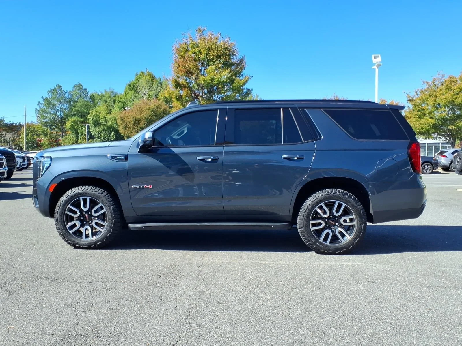 Used 2021 Dark Sky Metallic GMC AT4 image 3
