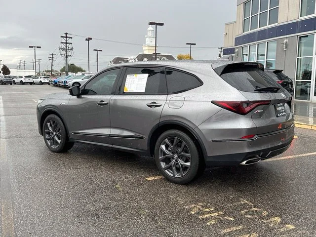 Certified Used 2023 Liquid Carbon Metallic Acura SH-AWD with A-Spec Package image 40