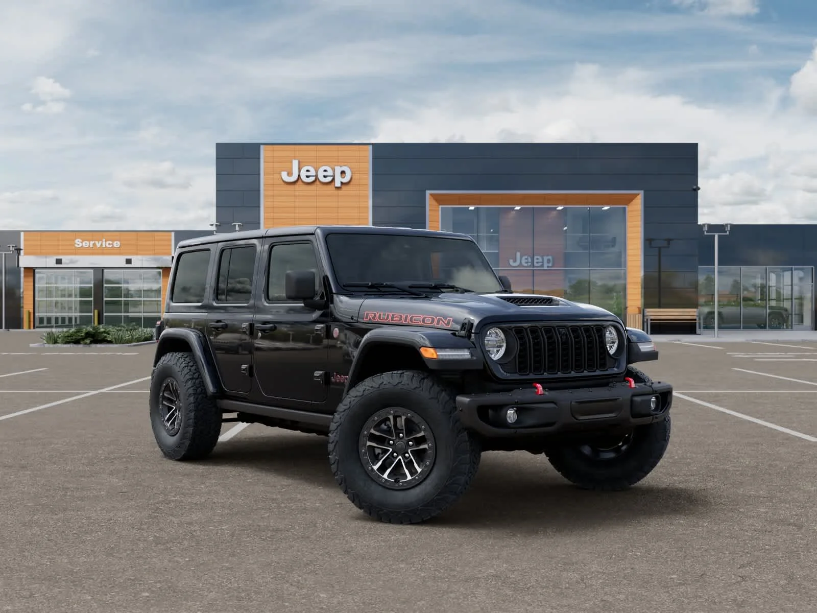 New 2026 Black Clearcoat Jeep Rubicon X image 5